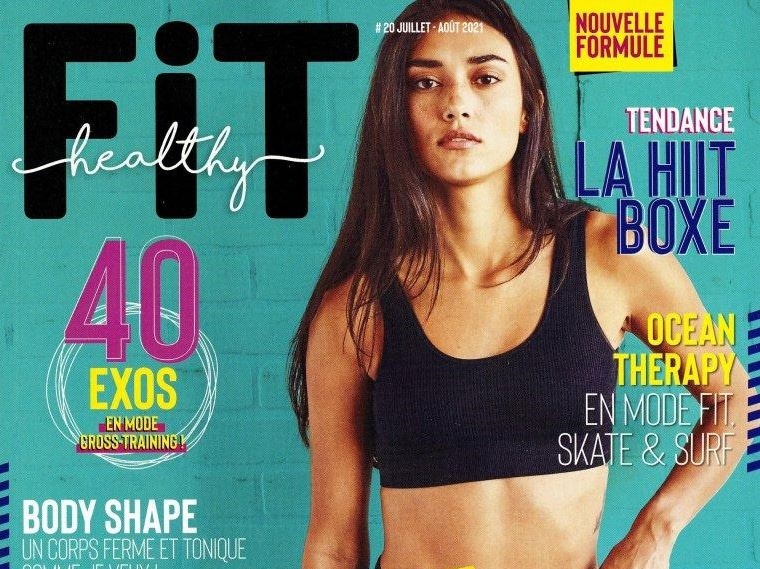 Article de presse, Healthy Fit juillet/août 2021